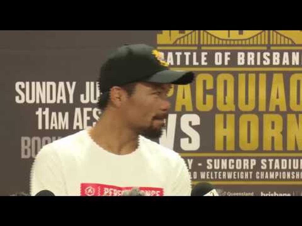 Manny Pacquiao Ready For Floyd Mayweather Style Of Fighting From Jeff Horn EsNews Boxing