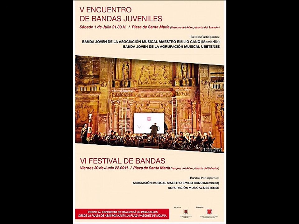 VI Festival de bandas de música - Úbeda 2017 - Parte 2