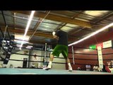 Adrien Broner vs Marcos Maidana Maidana working out in oxnard EsNews Boxing
