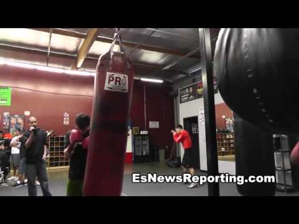 broner vs maidana marcos maidana killing the heavybag EsNews Boxing