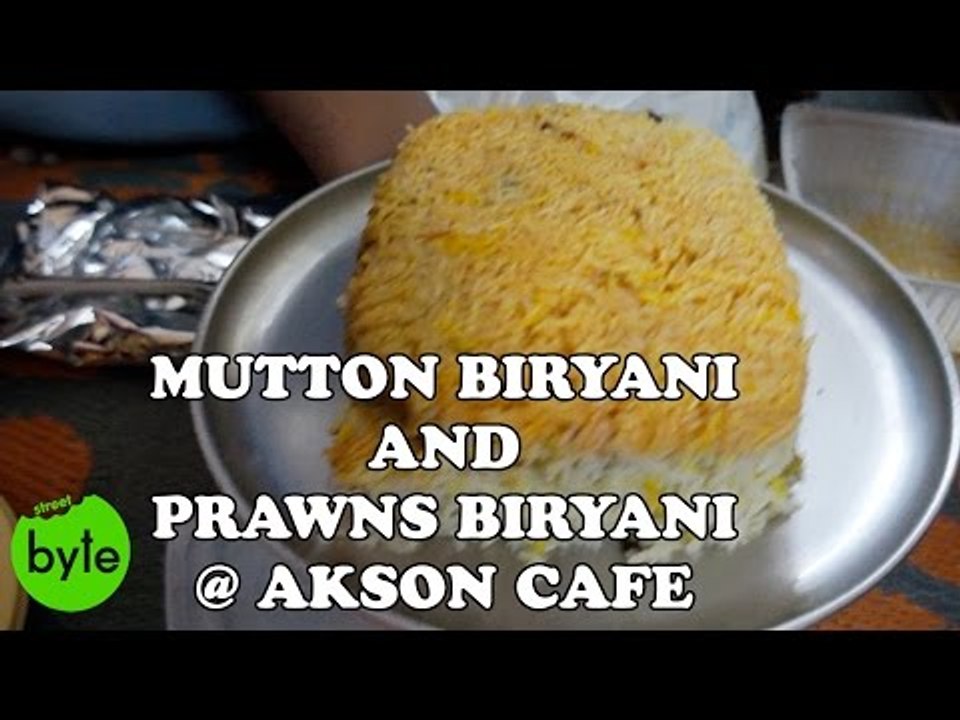 Kerala Food in Hyderabad, Indian Street Food, Akson Cafe, Mutton Biryani, Fish Fry