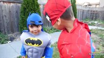 Spiderman VS MALEFICENT Pranks Batman Baby Superheroes Battle in Real Life Movie Battle Fo