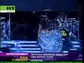 Bootylicious Beyonce wows Moscow