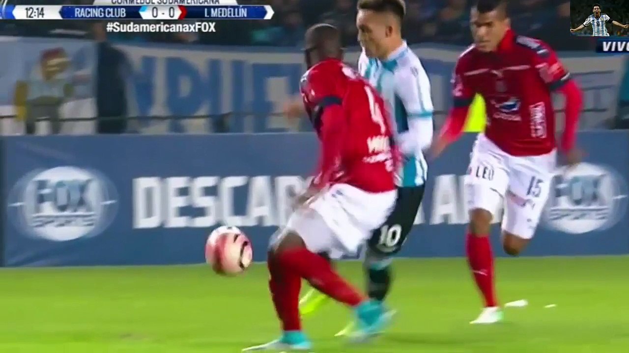 Racing Club vs Independiente Medellin 3-1 - Goles y Resumen - Copa Sudamericana 2017