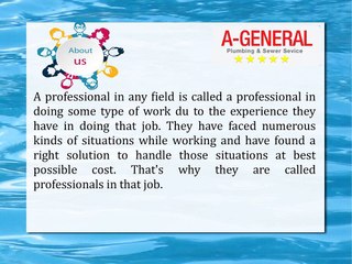 A-General Water and Sewer Cleaning Service NJ