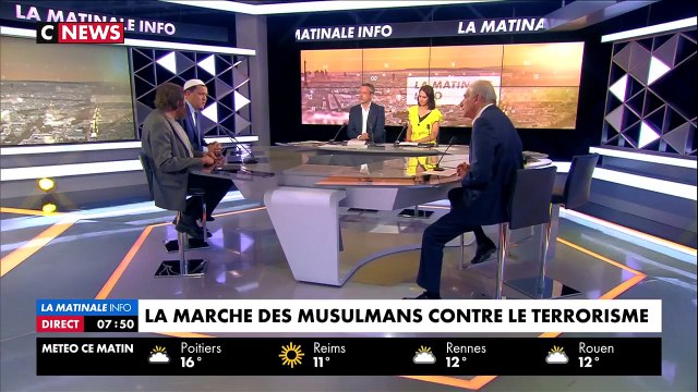 La marche des musulmans contre le terrorisme