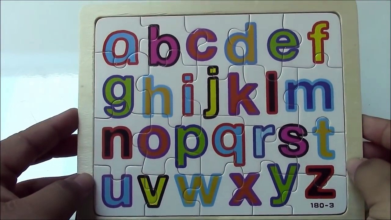 Learn Alphabet with PUZZLE toys ABC for Toddlers Kids Children