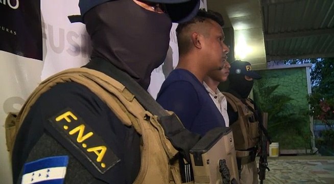 SAN PEDRO SULA CAPTURAN EXTORSIONADORES