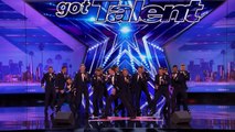 In The Stairwell: Air Force Academy Group Sings Drag Me Down Americas Got Talent 2017