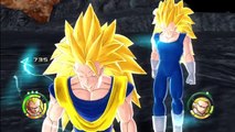 Et explosion rage rond contre avec Dragonball 2 ssj3 vegeta ssj3 goku broly 2