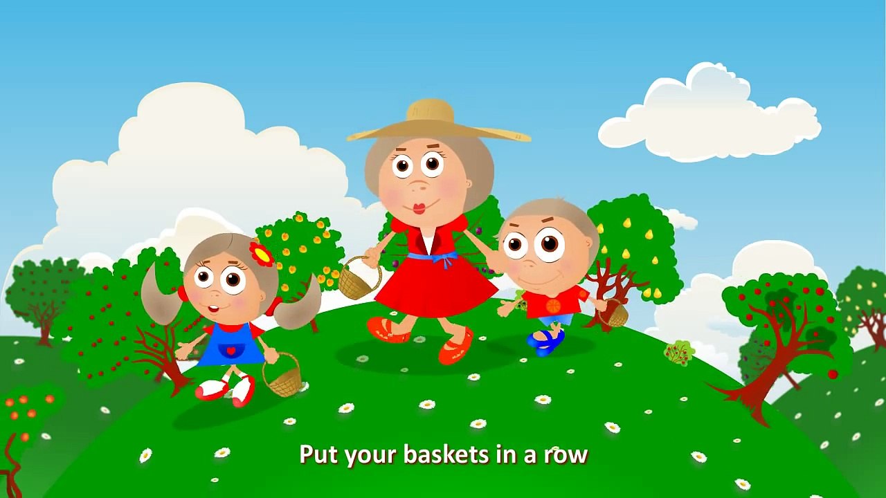 Inglés Fruta Niños Aprender canción |