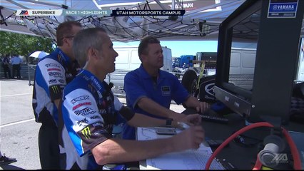 Utah Motorsports Campus Superbike Race 1 Highlights