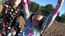 Bad Baby Sitter Minnie Bike Race Victoria Annabelle Playground Babies Toy Freaks