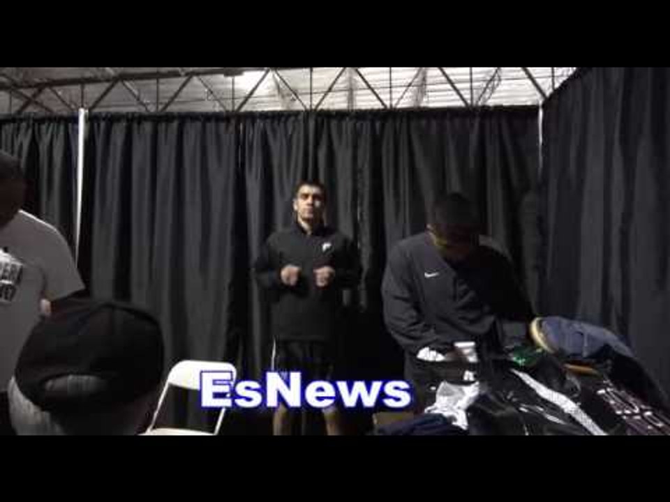 Behind The Scenes Juan Funez Ricky Funez Fight Night EsNews Boxing