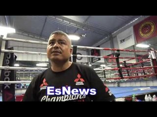 Robert Garcia People Were Happuy When Barrera Beat Prince Naseem Hamed  EsNews Boxing