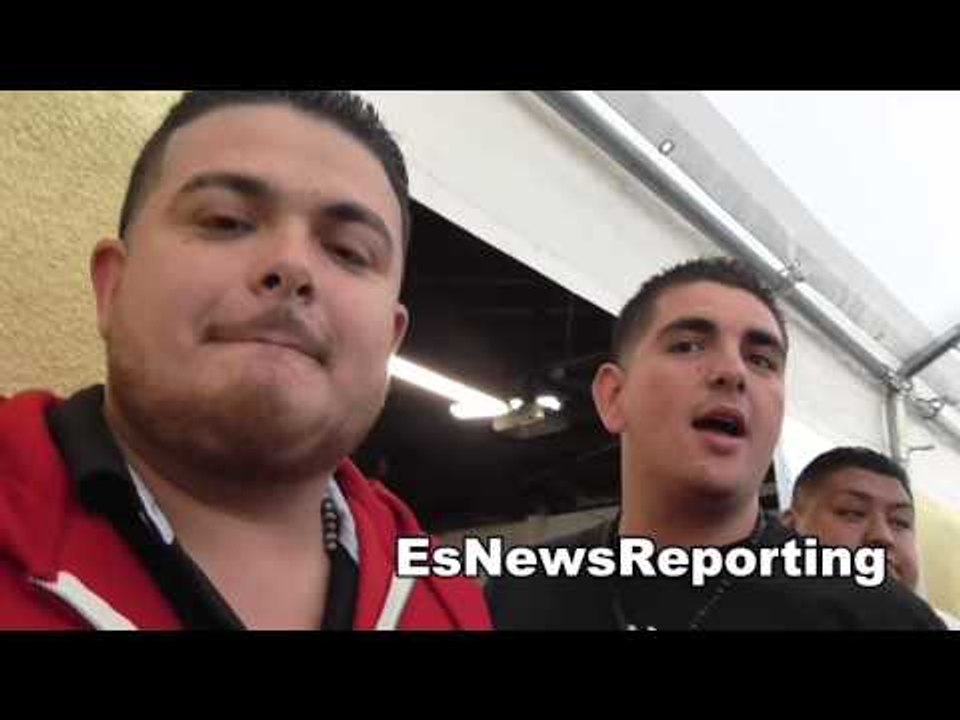 boxing fans talk floyd mayweather vs marcos maidana EsNews Boxing