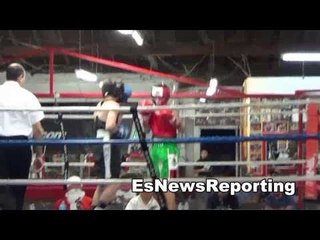 outlaws fighter at Azteca boxing EsNews Boxing