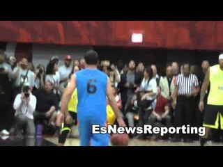 floyd mayweather watsons charity basketball game EsNews Boxing