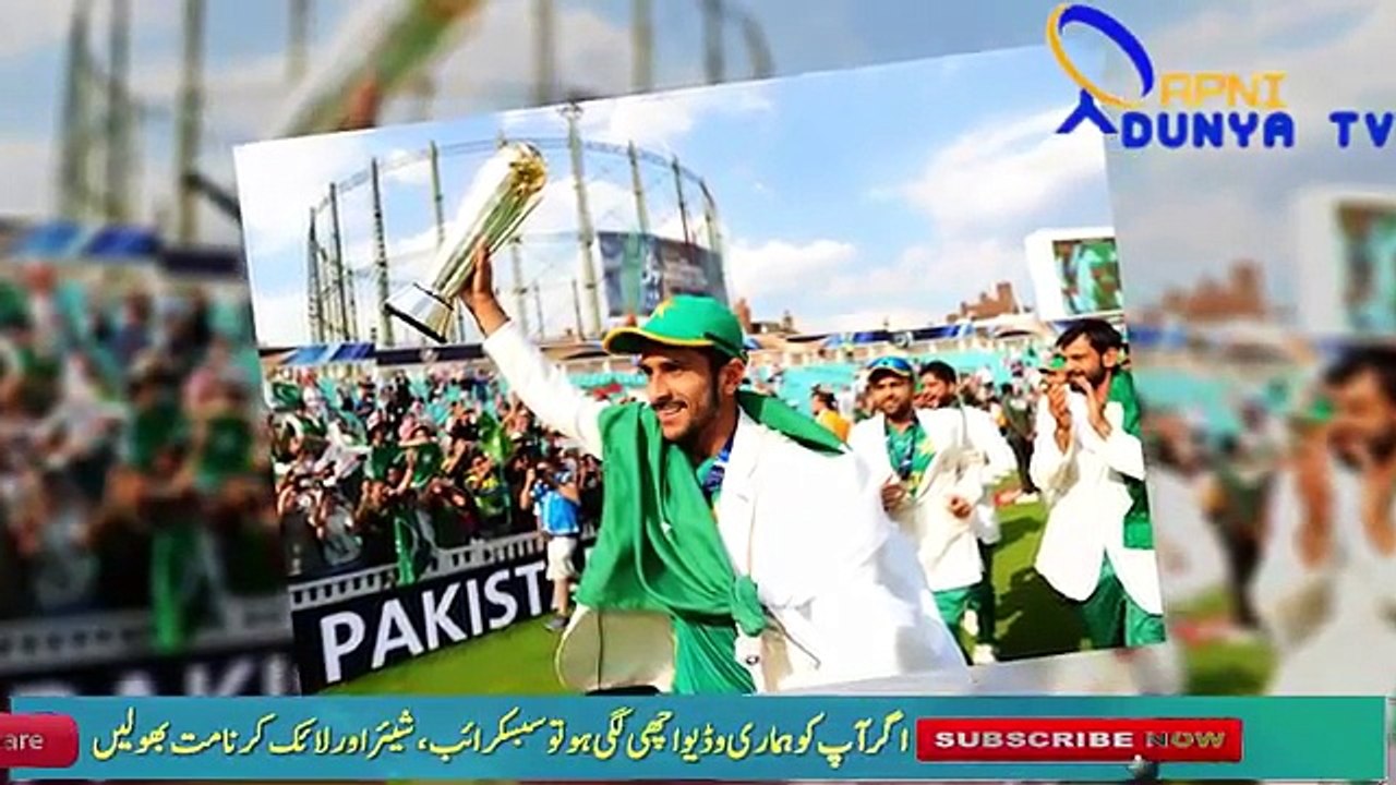Hassan Ali returns as a hero of champions trophy 2017 , arrival at NCA instead going to home