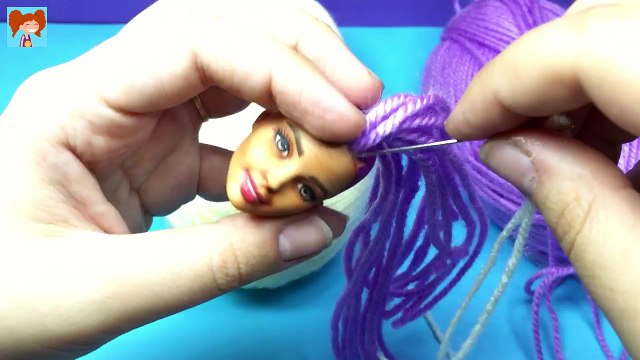 Barbie Günlükleri Leylanın Annesi Dönüşümü - Barbie Saç Yapımı ve Giydirme - Oyuncak Yap