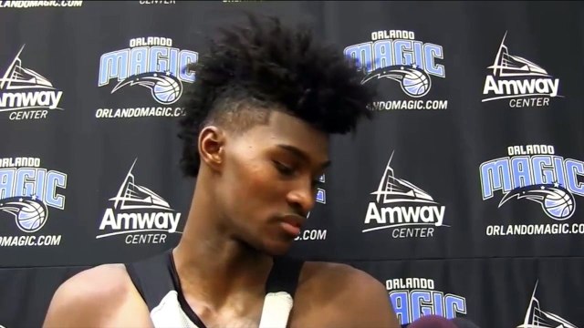【NBA】Jonathan Isaac Pre Summer League Interview 2017 NBA Summer League June 30,2017