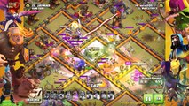 5 Healer   9 Valkyrie   13 Bowler Totally Destroyed Max Town Hall 11 | War Attack Strategy