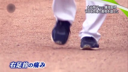 大谷翔平がWBC欠場のケガの真相を語る、柳田悠岐