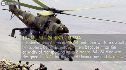 Top 10 Most Dangerous Attack Helicopters In The World 2017