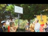 Napoli - Ciro Esposito, a Scampia un parco intitolato al tifoso azzurro (26.06.17)