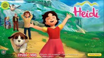 Película Heidi línea de juguetes de Barbie pinzas Nilo come el helado en el parque colorido plastilina