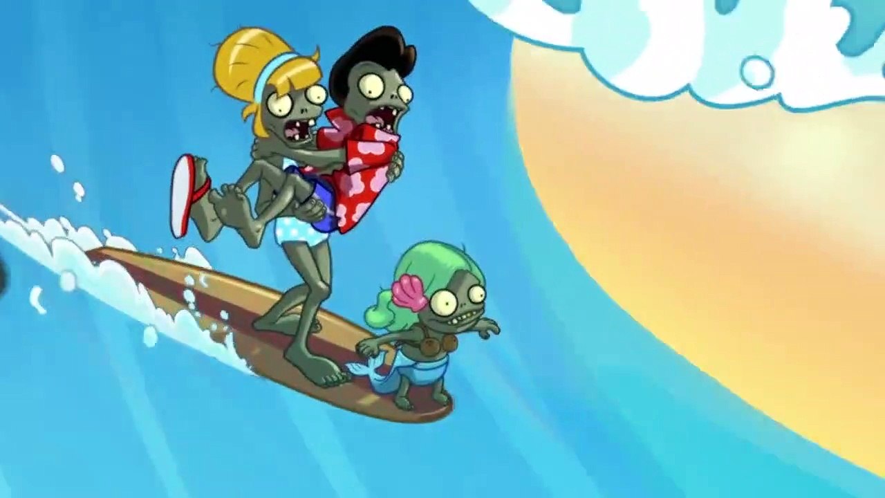 Plants vs. Zombies 2 - Big Wave Beach Parte 1-E3NzlnJ