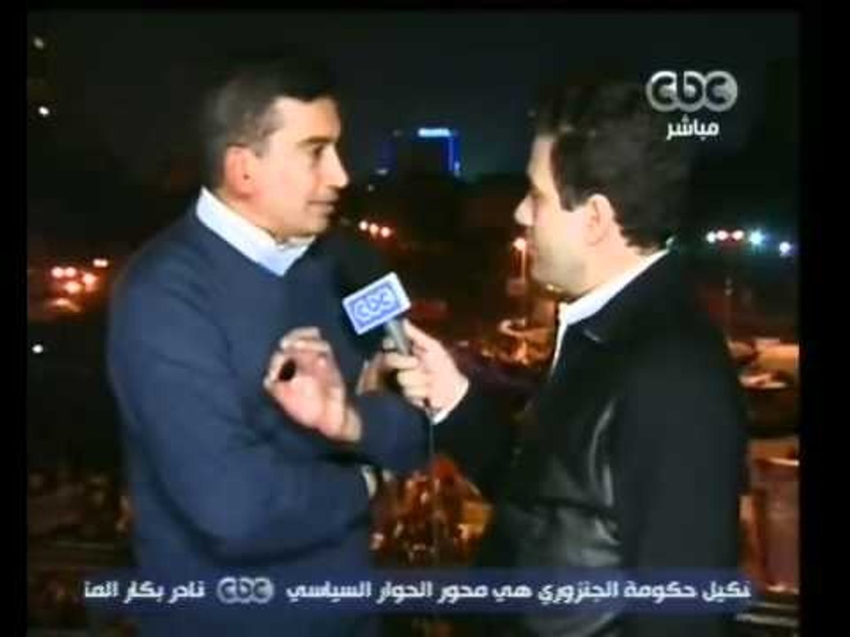 مظهر شاهين من قلب ميدان التحرير