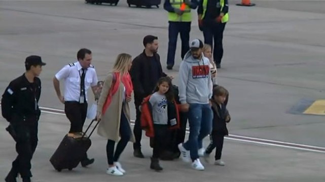 VIRAL: Sepakbola: Bintang-Bintang Barcelona Tiba Di Rosario Untuk Hadiri Pernikahan Messi