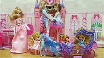 Bébé poupée anime bidon ❤ jouer à faire semblant jouets pour enfants Disney Princess poupée Toikizzu aller à la calèche Miki château Maki de Sofia sur la touche dabord