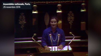 Simone Veil : extrait de son discours marquant sur l'avortement à l'Assemblée nationale (Le Monde)