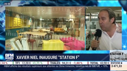 Inauguration Station F: "Pour créer l'économie de demain, il faut avoir plus de startups ", Xavier Niel - 29/06