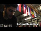 robert garcia on the talk he had with bhop EsNews Boxing