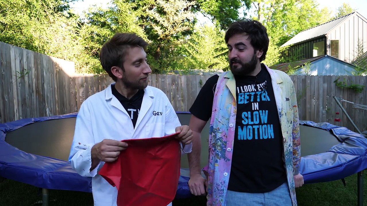 Submerged inside a 6ft Water Balloon The Slow Mo Guys 4K