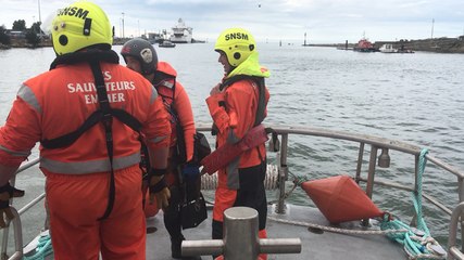 Hélitreuillage d une Miss normande