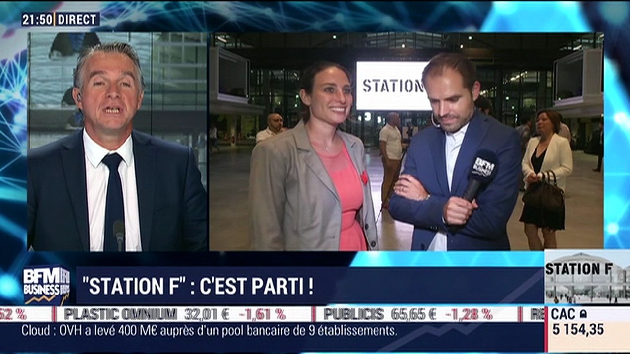 Inauguration Station F: "On est ravi d'avoir parié sur cette aventure", Audrey Soussan - 29/06