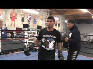 mikey garcia training camp with pita garcia EsNews Boxing