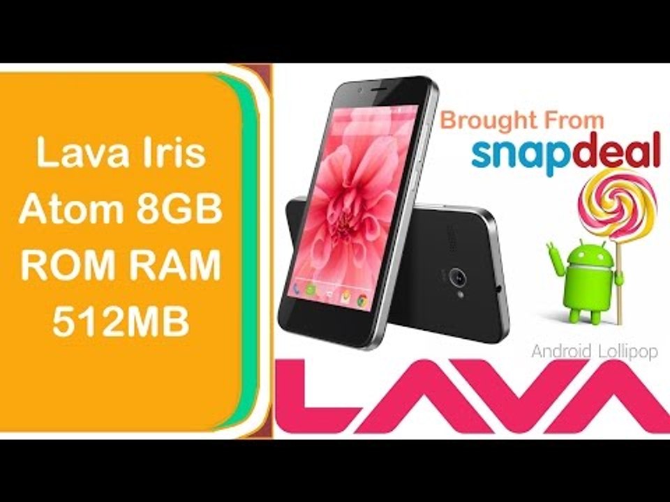 Lava Iris Atom 8GB ROM RAM 512MB Unboxing And Reviewed By Ur Indian TechWorld