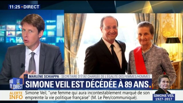 Marlène Schiappa: Le droit à l'IVG, que Simone Veil a conquis de haute lutte pour nous, est menacé
