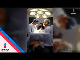 ¡Cirujanos festejan gol SOBRE PACIENTE! | Qué Importa