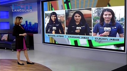 Pantauan Arus Balik di Tol Cikarang Utama Sore Ini