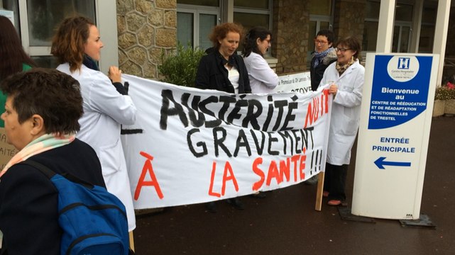 Mobilisation au centre de rééducation de Trestel