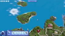 El y Sims 3 paraíso de la isla construir el puerto flotante él