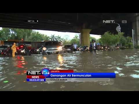 NET24 - Cuaca ekstrem landa jakarta menimbulkan fenomena hujan es