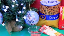 MARSHMALLOW SNOWMEN Christmas Treats Dessert DIY EASY Kid Cookies & Surprise Toys Ornament