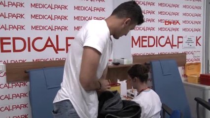 Trabzonspor'da Futbolcular Sağlık Kontrolünden Geçirildi